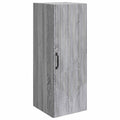 Wandschrank Grau Sonoma 33 x 34,5 x 90 cm Holzwerkstoff