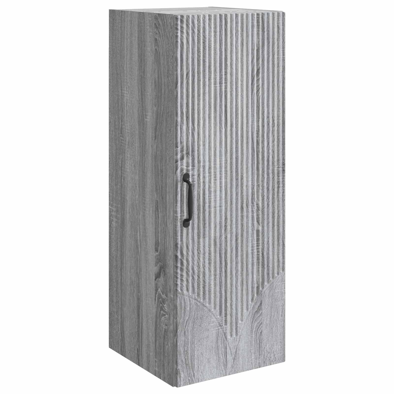 Wandschrank Grau Sonoma 33 x 34,5 x 90 cm Holzwerkstoff