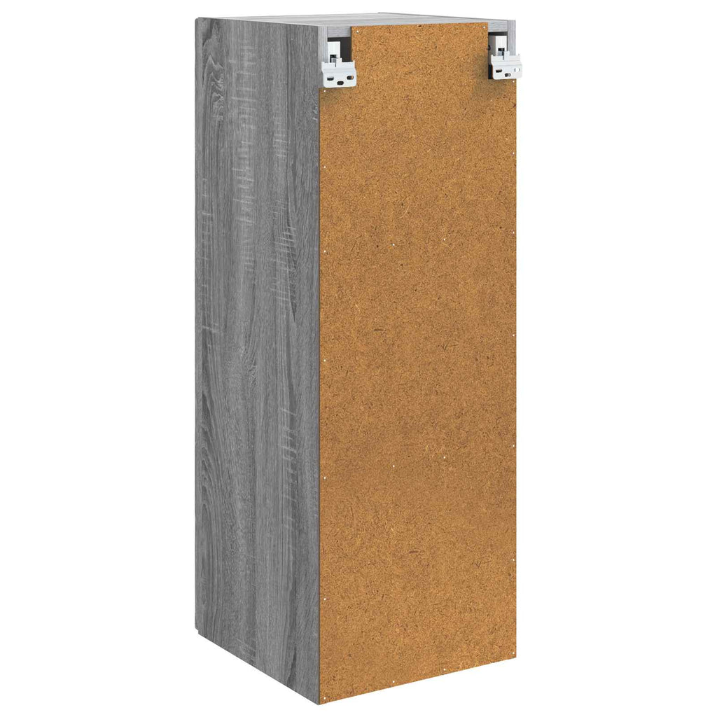 Wandschrank Grau Sonoma 33 x 34,5 x 90 cm Holzwerkstoff