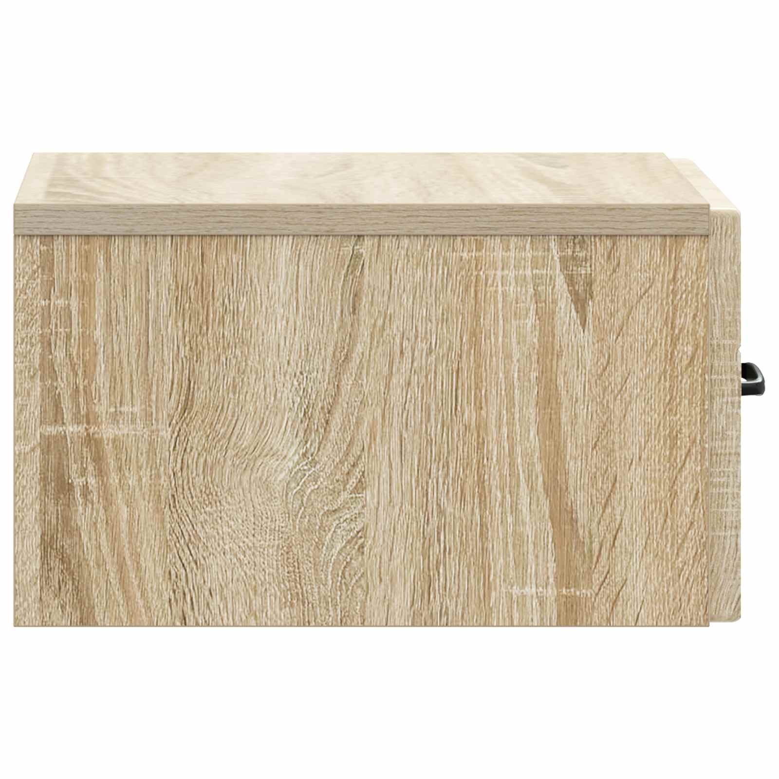 Wandmontierter Nachttisch Sonoma-Eiche 34,5 x 33 x 20 cm