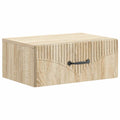 Wandmontierter Nachttisch Sonoma-Eiche 49 x 34,5 x 20 cm