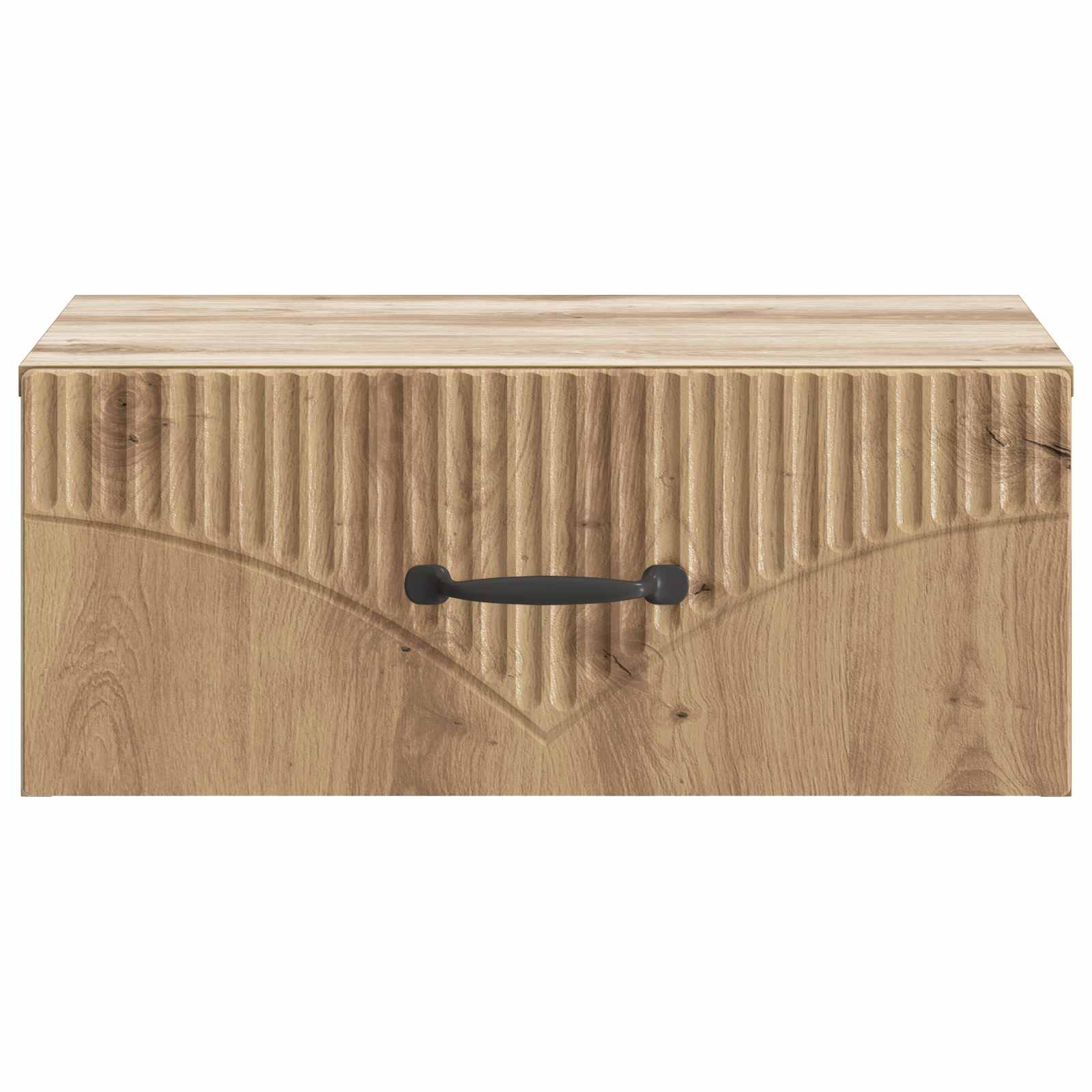 Wandmontierter Nachttisch 2 pcs Artisan-Eiche 49 x 34,5 x 20 cm