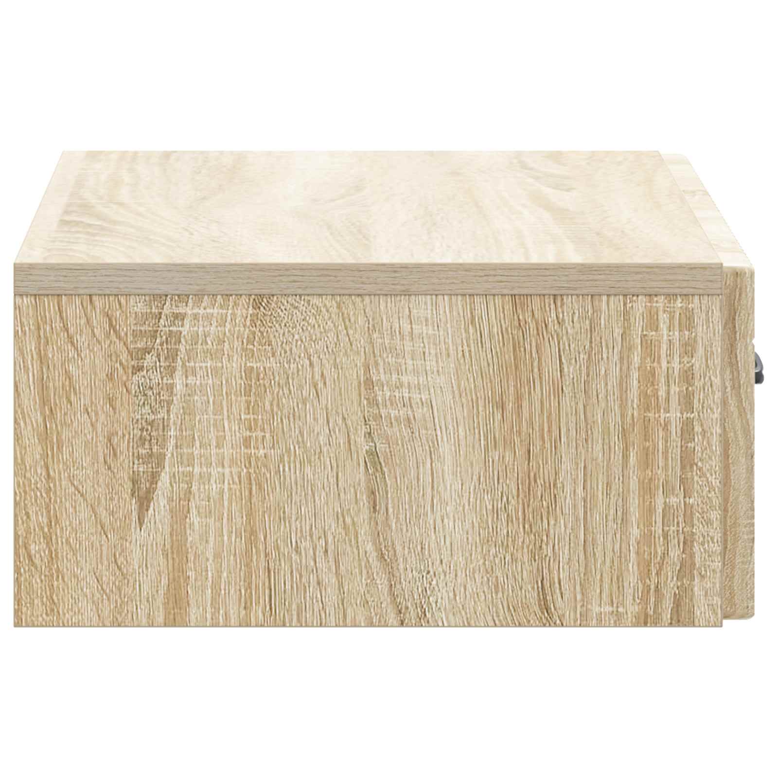 Wandmontierter Beistelltisch Sonoma-Eiche 59 x 34,5 x 17 cm