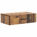 Wandmontierter Beistelltisch Altholz 59 x 34,5 x 17 cm