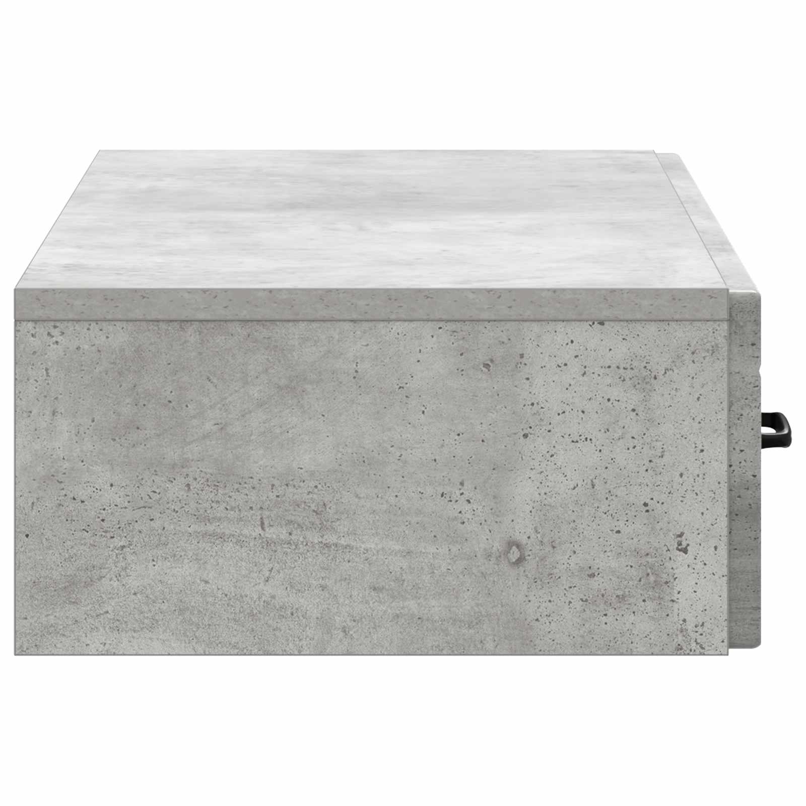 Wandmontierter Beistelltisch Betongrau 87,5 x 34,5 x 17 cm