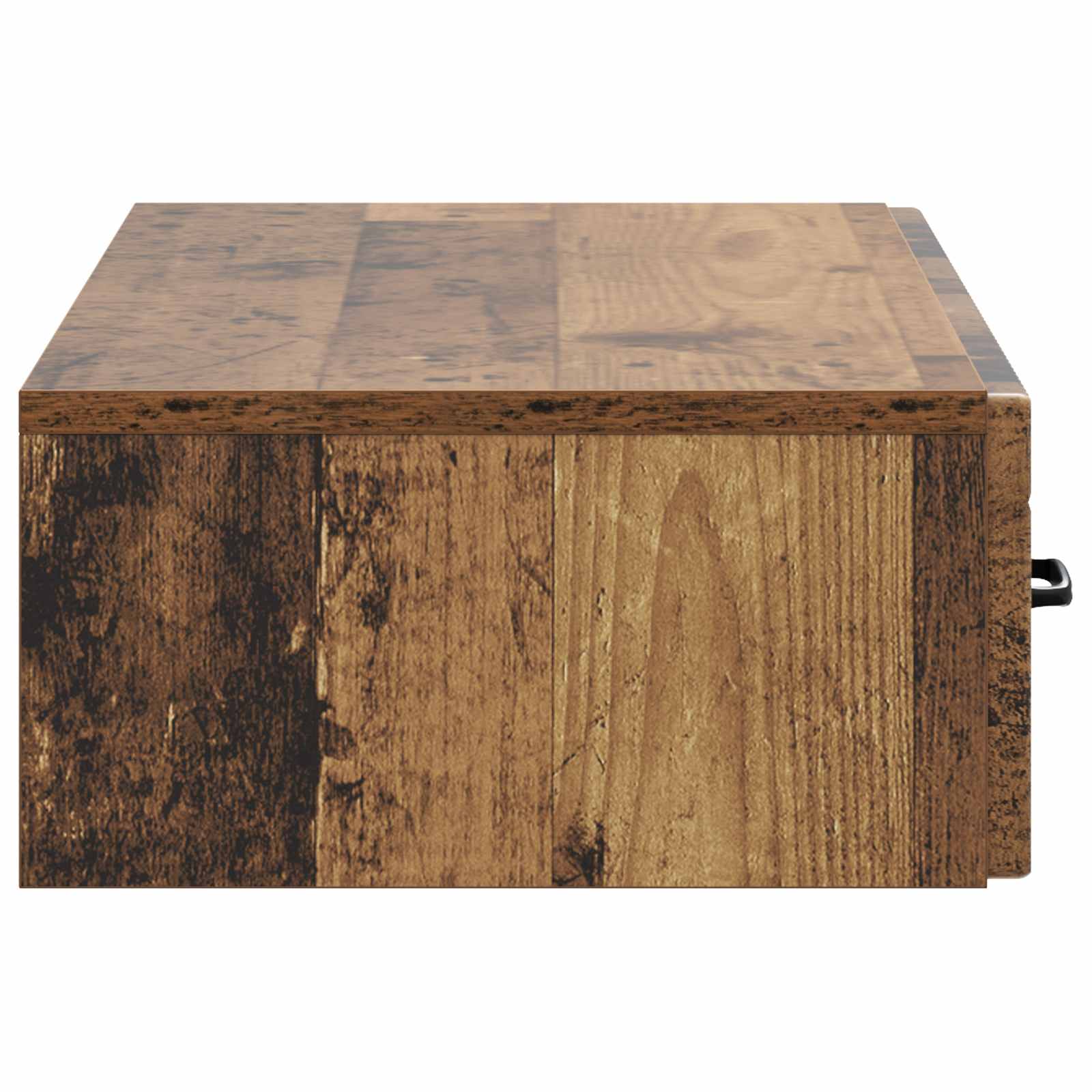 Wandmontierter Beistelltisch Altholz 87,5 x 34,5 x 17 cm