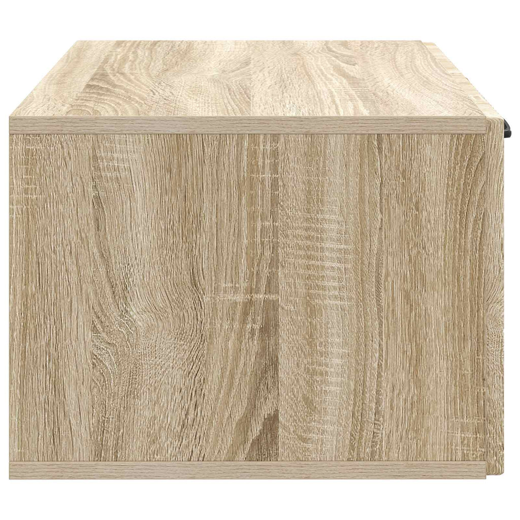 Wandmontierter TV-Schrank Sonoma-Eiche 59,5 x 41 x 30 cm