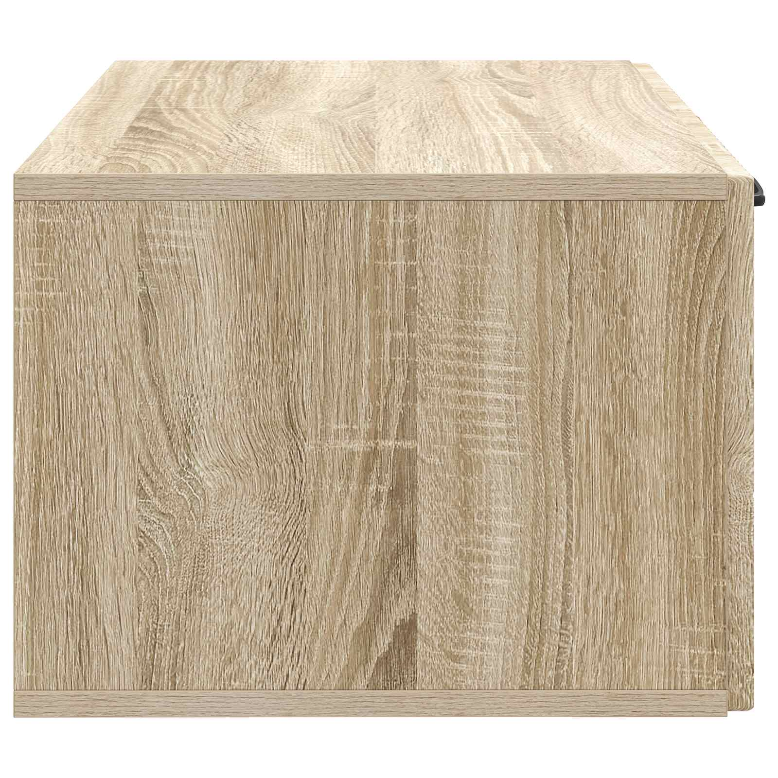 Wandmontierter TV-Schrank Sonoma-Eiche 59,5 x 41 x 30 cm
