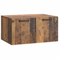 Wandmontierter TV-Schrank Altholz 59,5 x 41 x 30 cm