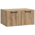 Wandmontierter TV-Schrank Artisan-Eiche 59,5 x 41 x 30 cm