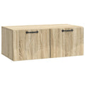 Wandmontierter TV-Schrank Sonoma-Eiche 78,5 x 41 x 30 cm