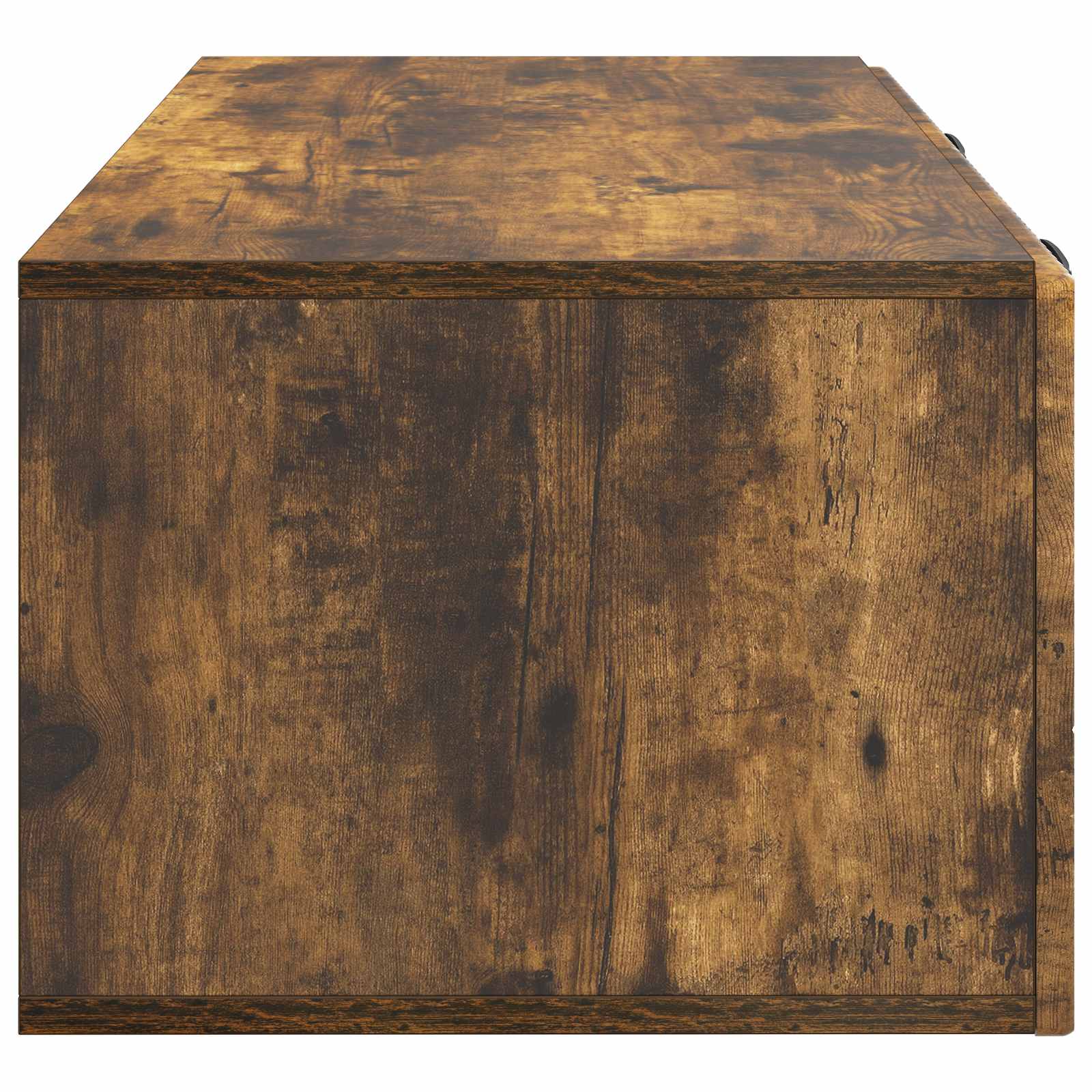 Wandmontierter TV-Schrank Geräucherte Eiche 78,5 x 41 x 30 cm
