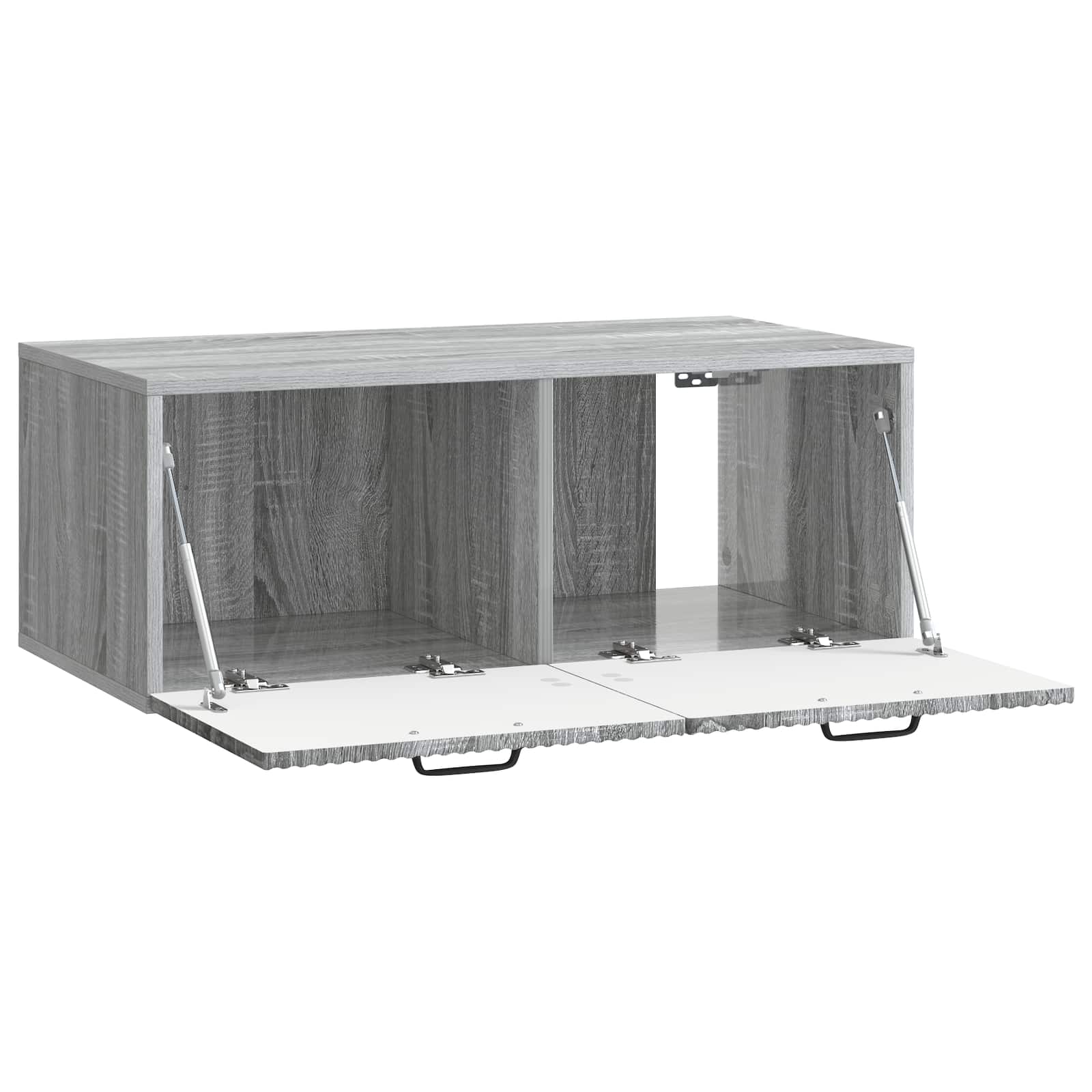 Wandmontierter TV-Schrank Graues Sonoma 78,5 x 41 x 30 cm