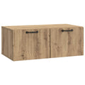 Wandmontierter TV-Schrank Artisan-Eiche 78,5 x 41 x 30 cm