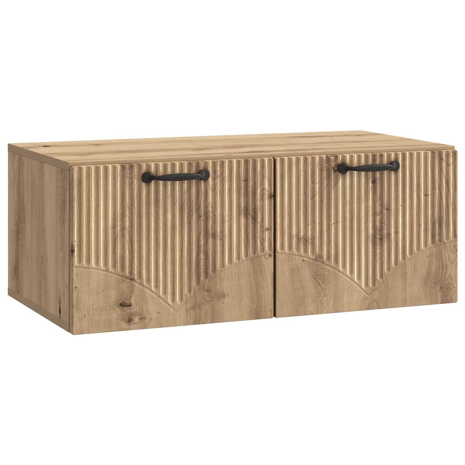 Wandmontierter TV-Schrank Artisan-Eiche 78,5 x 41 x 30 cm