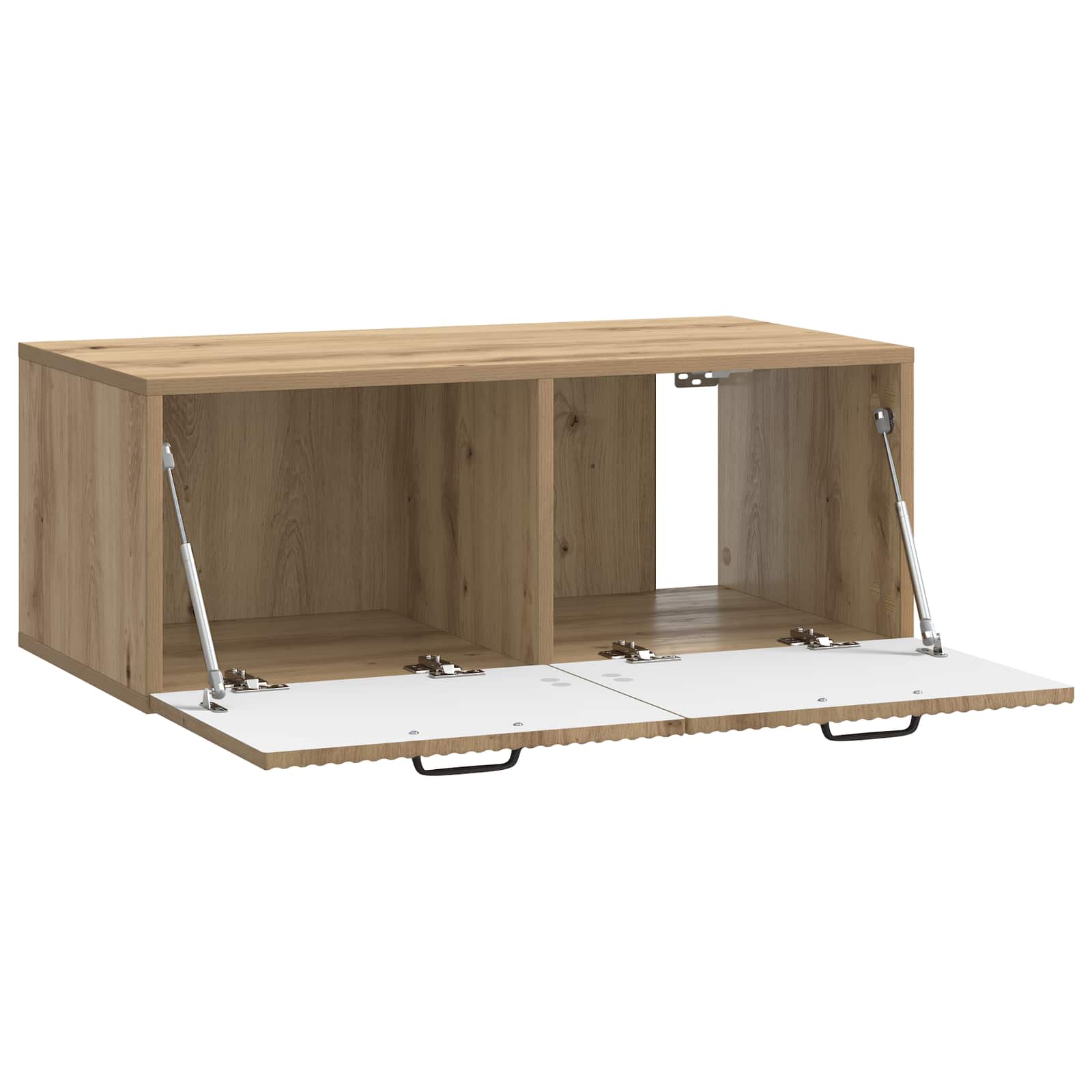 Wandmontierter TV-Schrank Artisan-Eiche 78,5 x 41 x 30 cm