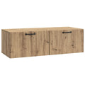 Wandmontierter TV-Schrank Artisan-Eiche 98 x 41 x 30 cm