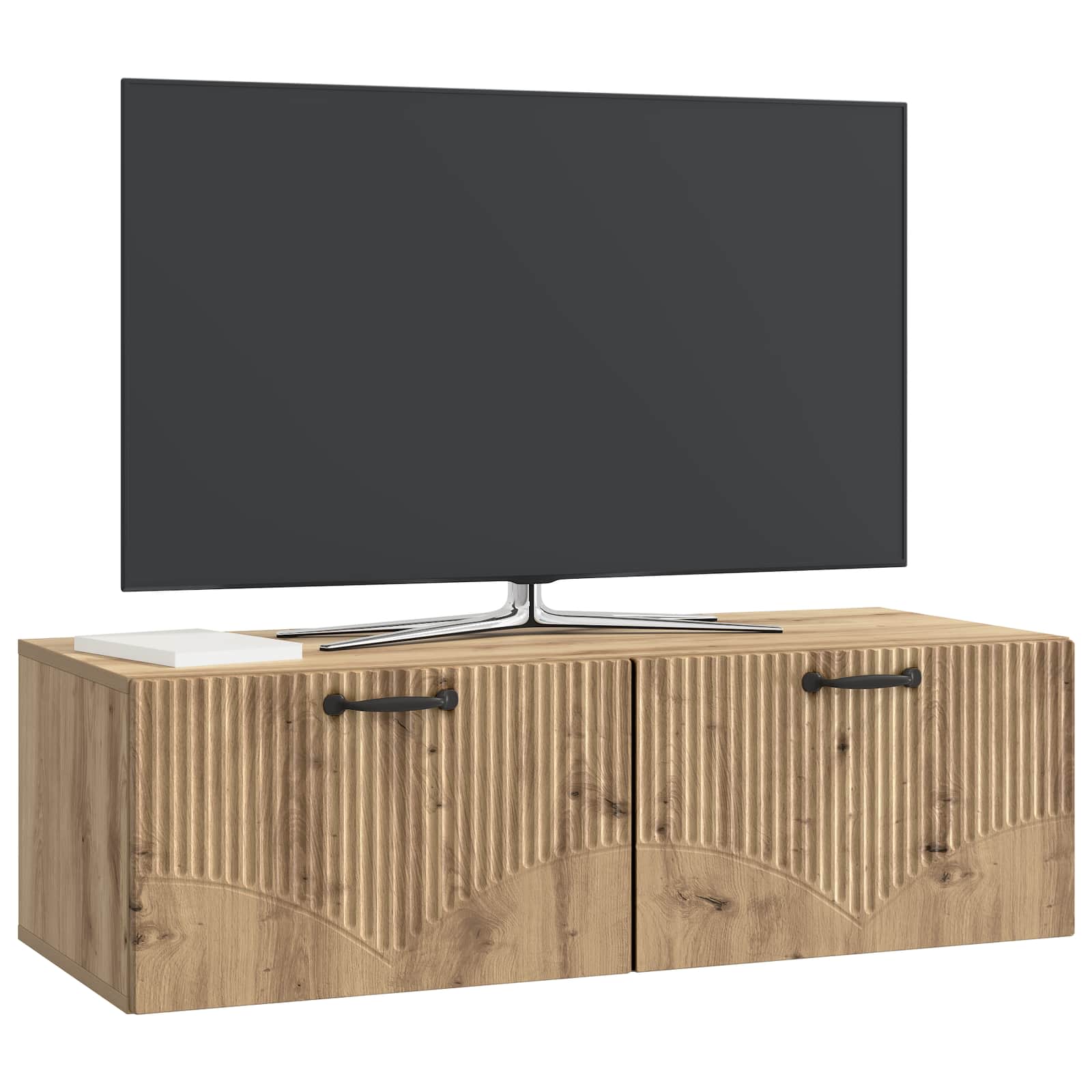 Wandmontierter TV-Schrank Artisan-Eiche 98 x 41 x 30 cm