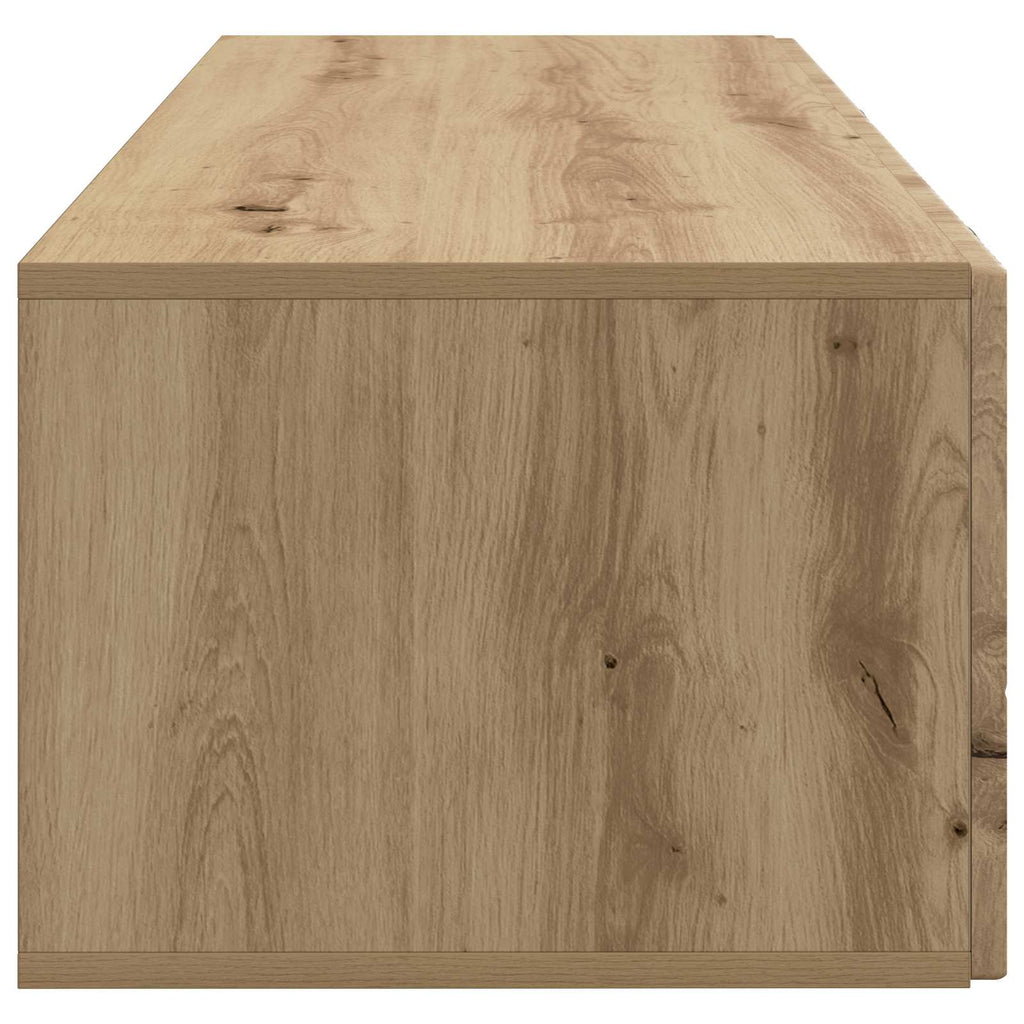 Wandmontierter TV-Schrank Artisan-Eiche 98 x 41 x 30 cm