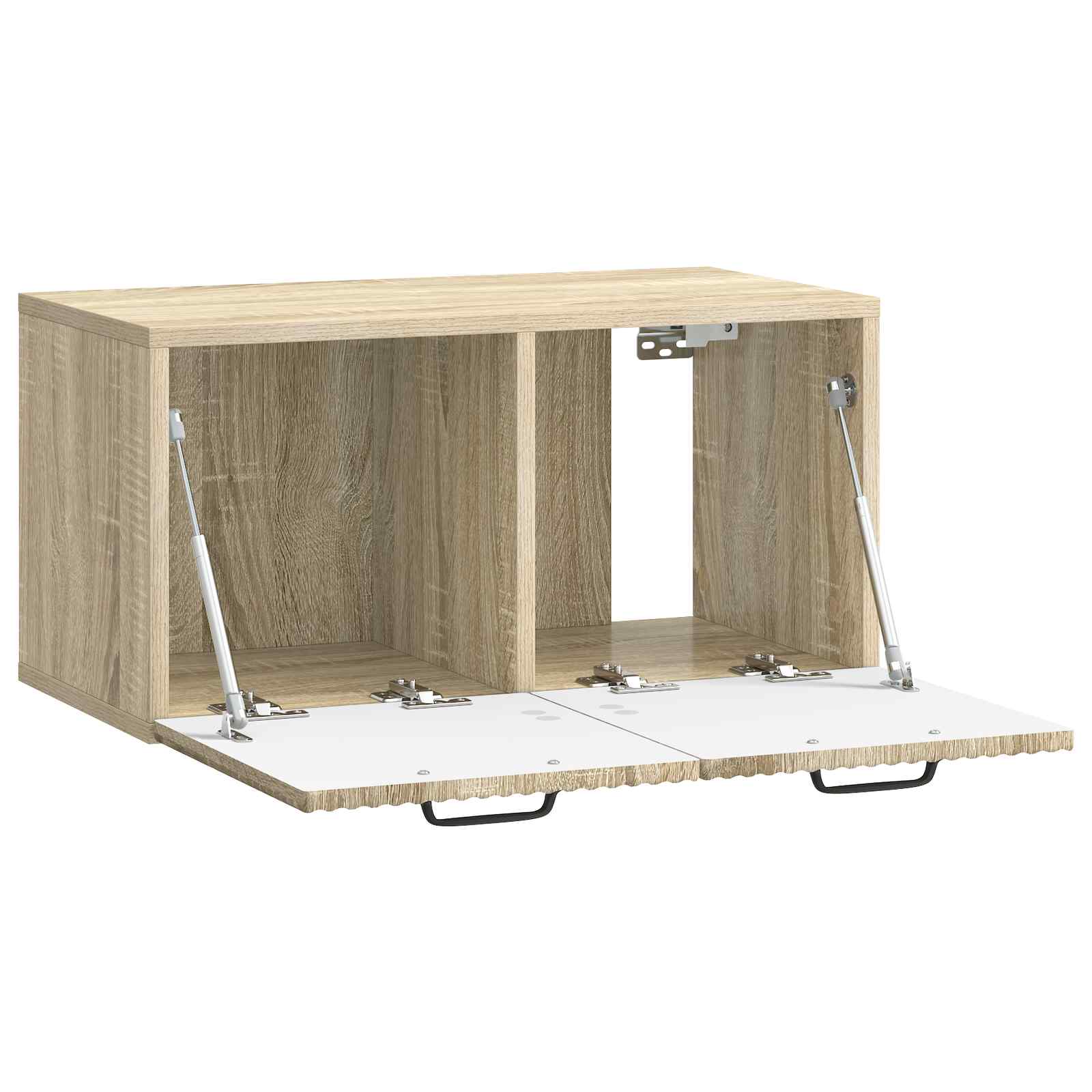 Wandmontierter TV-Schrank Sonoma-Eiche 59,5 x 31 x 30 cm