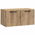Wandmontierter TV-Schrank Artisan-Eiche 59,5 x 31 x 30 cm