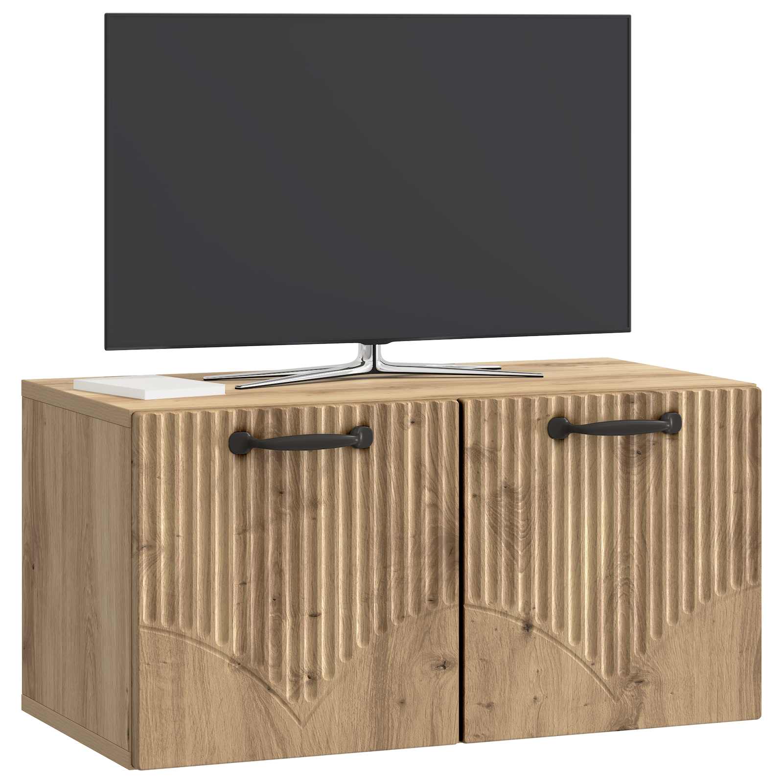 Wandmontierter TV-Schrank Artisan-Eiche 59,5 x 31 x 30 cm