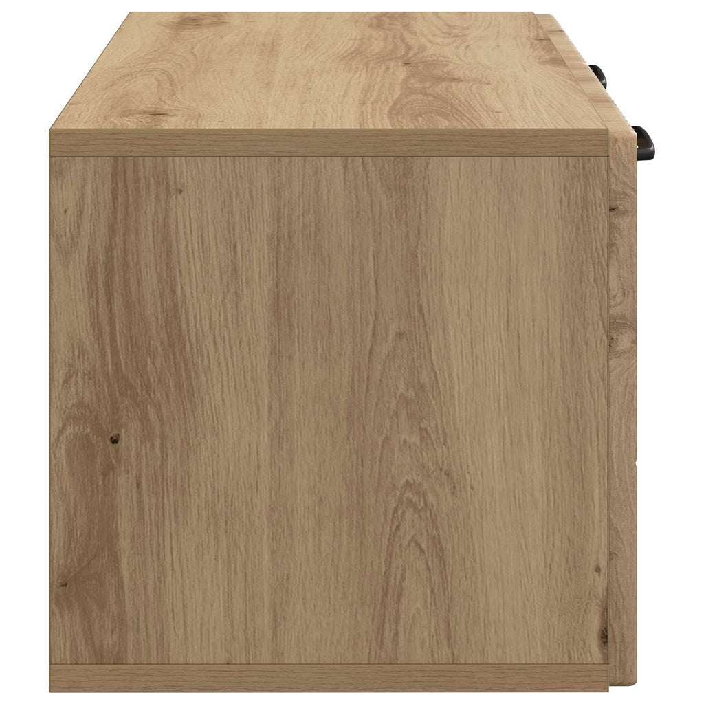Wandmontierter TV-Schrank Artisan-Eiche 59,5 x 31 x 30 cm