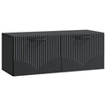 Wandmontierter TV-Schrank Schwarz 78,5 x 31 x 30 cm