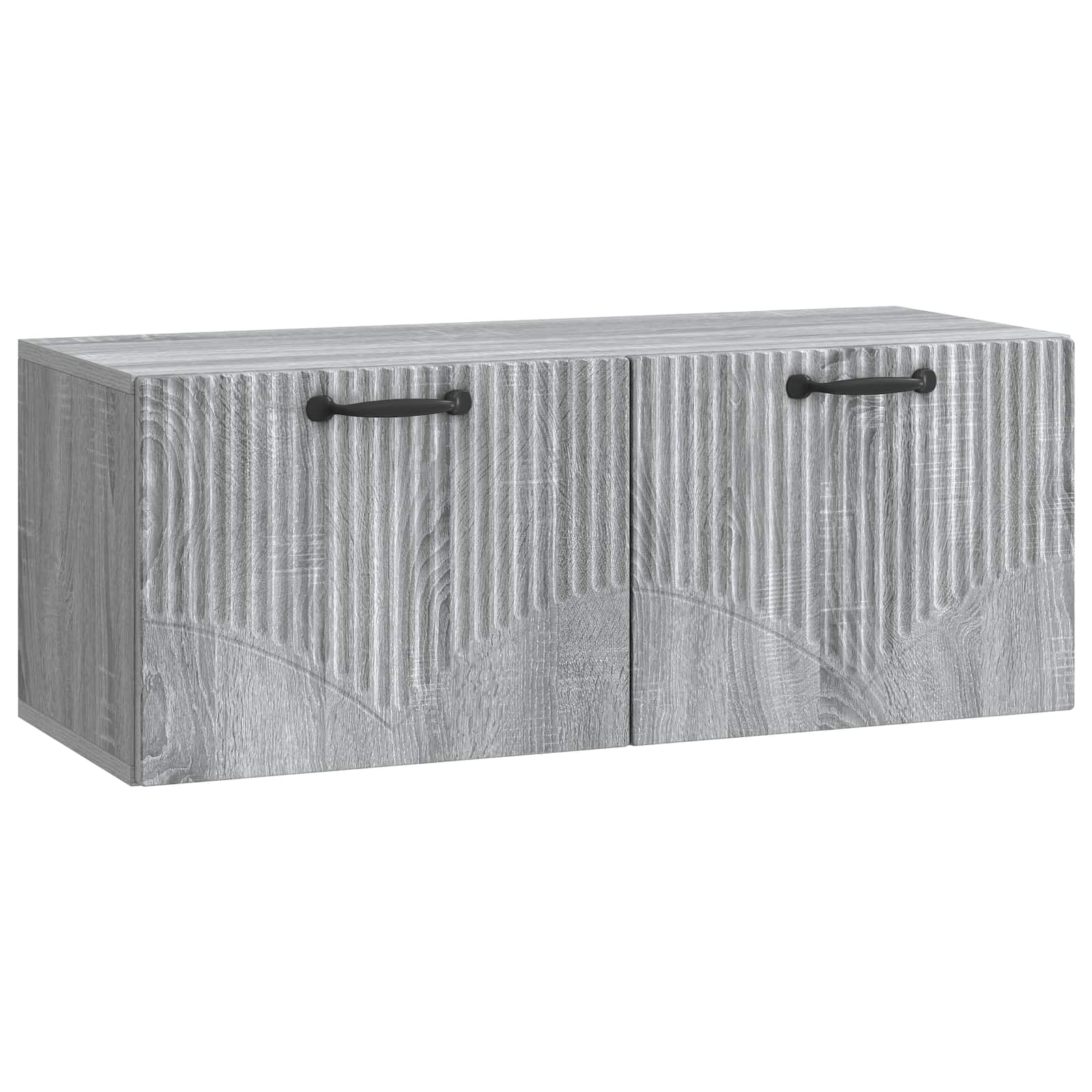 Wandmontierter TV-Schrank Graues Sonoma 78,5 x 31 x 30 cm