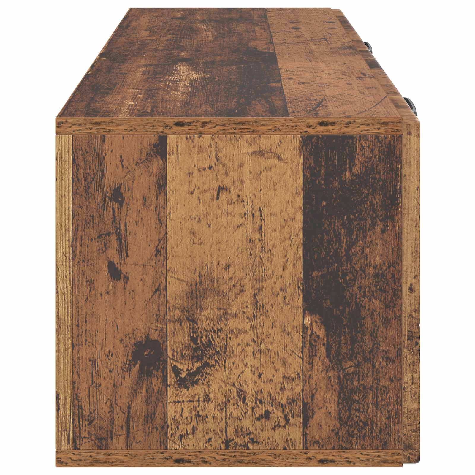Wandmontierter TV-Schrank Altholz 98 x 31 x 30 cm Holzwerkstoff