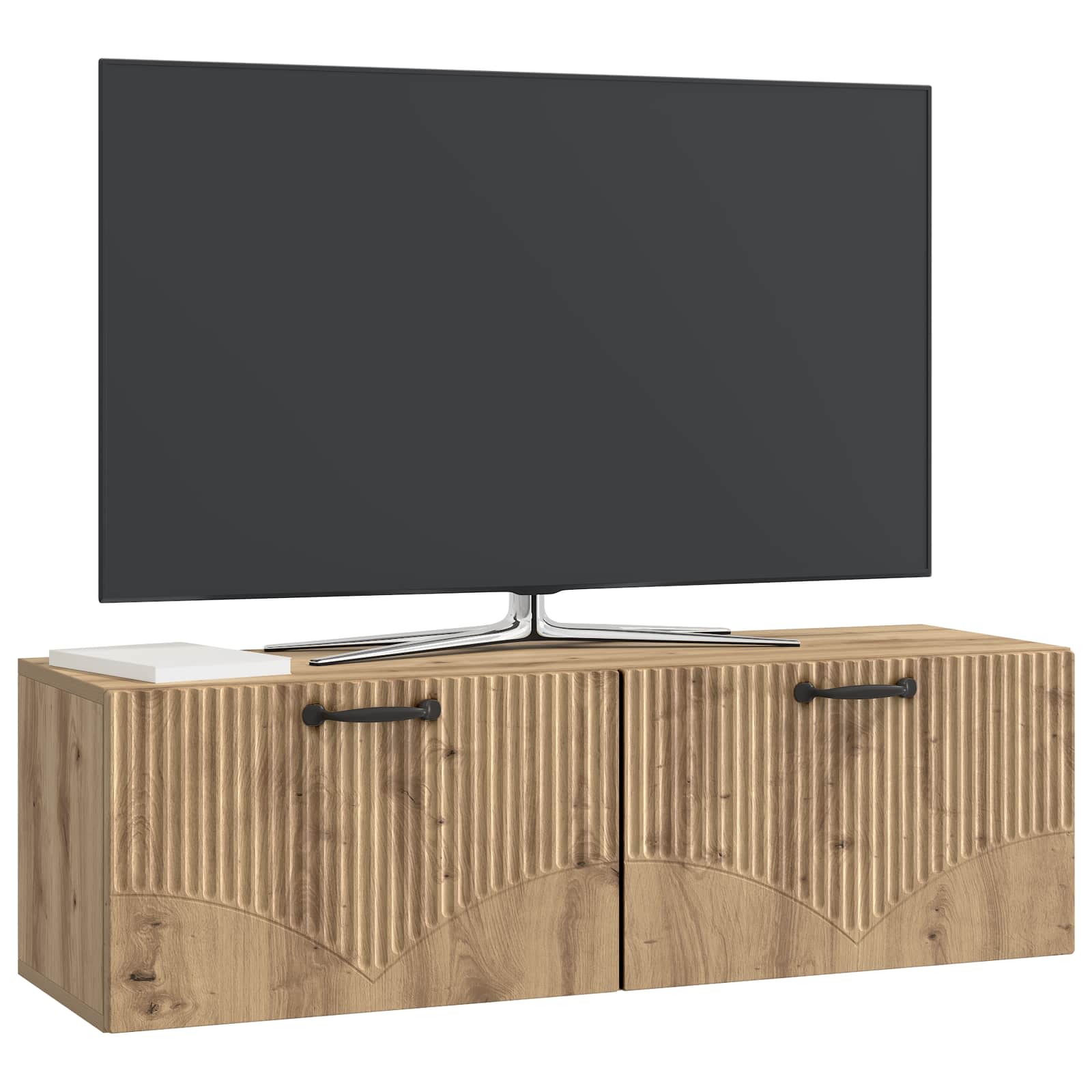 Wandmontierter TV-Schrank Artisan-Eiche 98 x 31 x 30 cm