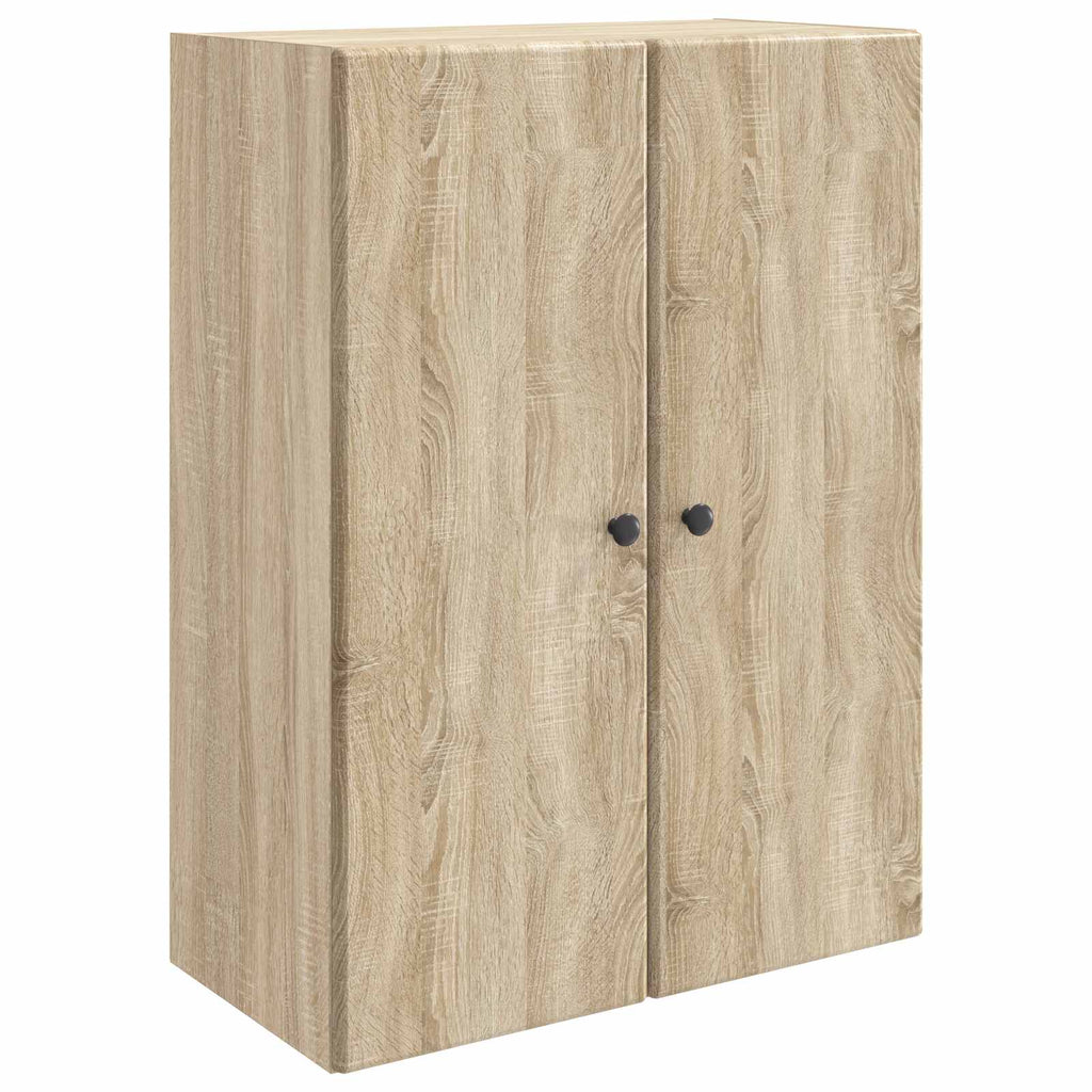 Wandschrank Sonoma-Eiche 66 x 34,5 x 90 cm Holzwerkstoff