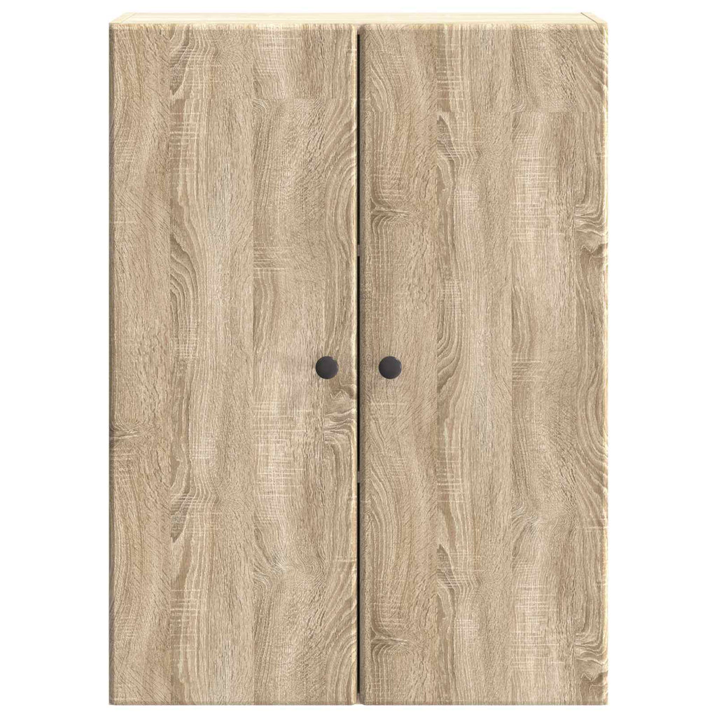 Wandschrank Sonoma-Eiche 66 x 34,5 x 90 cm Holzwerkstoff