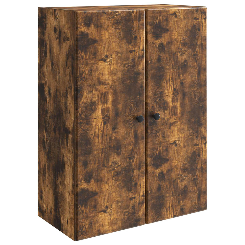 Wandschrank Geräucherte Eiche 66 x 34,5 x 90 cm Holzwerkstoff