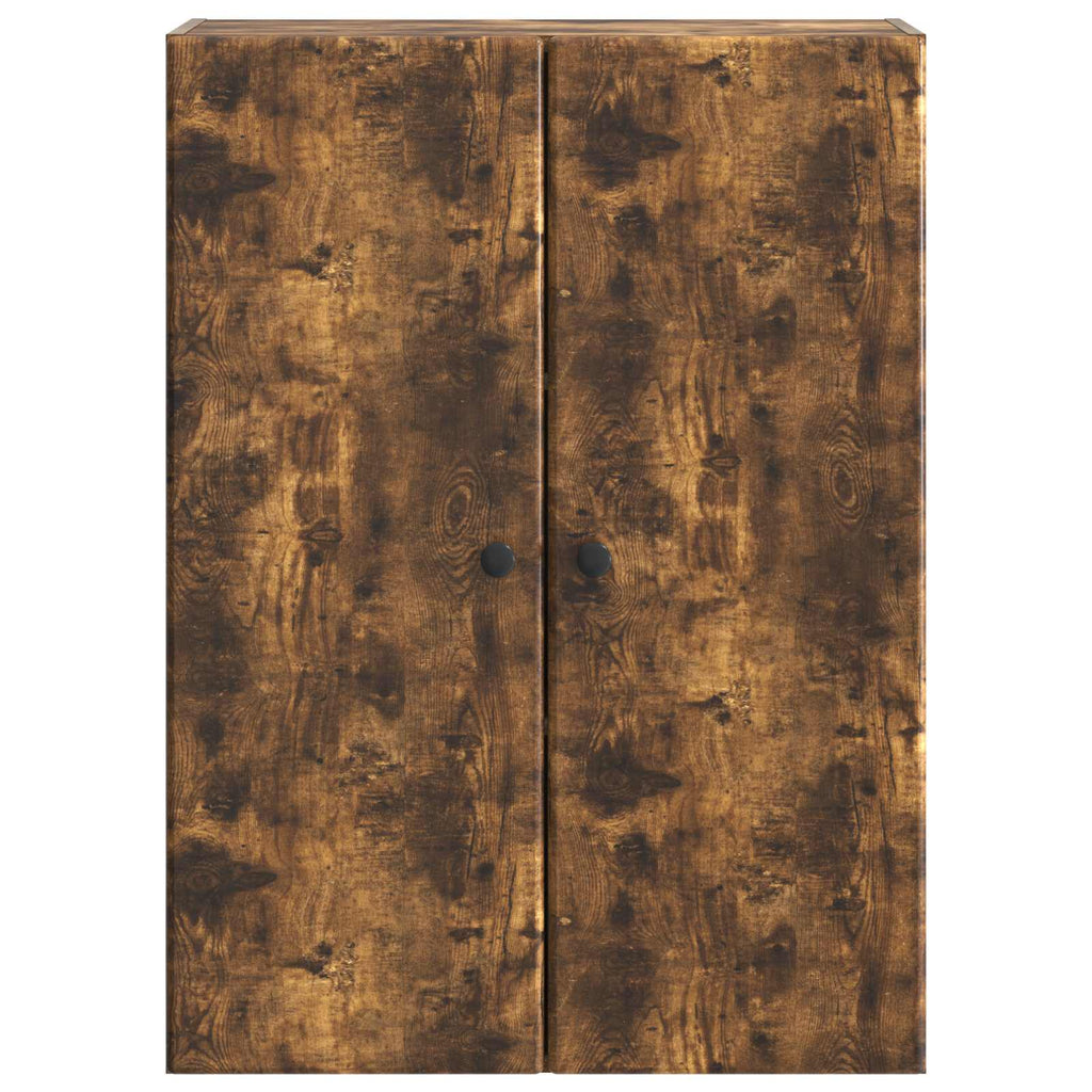 Wandschrank Geräucherte Eiche 66 x 34,5 x 90 cm Holzwerkstoff