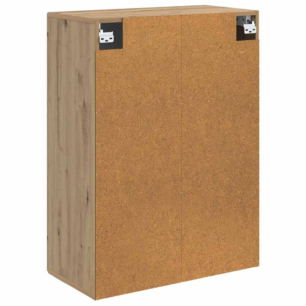 Wandschrank Artisan-Eiche 66 x 34,5 x 90 cm Holzwerkstoff