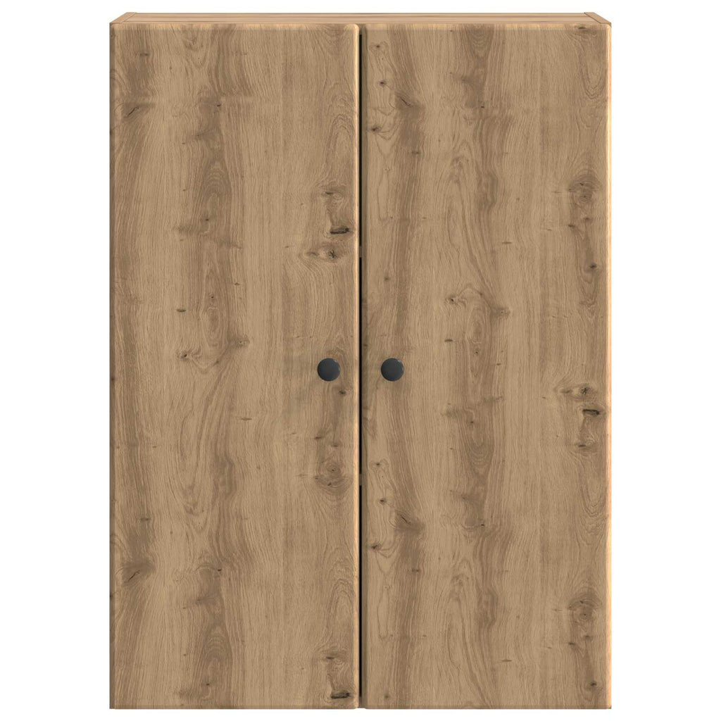 Wandschrank Artisan-Eiche 66 x 34,5 x 90 cm Holzwerkstoff