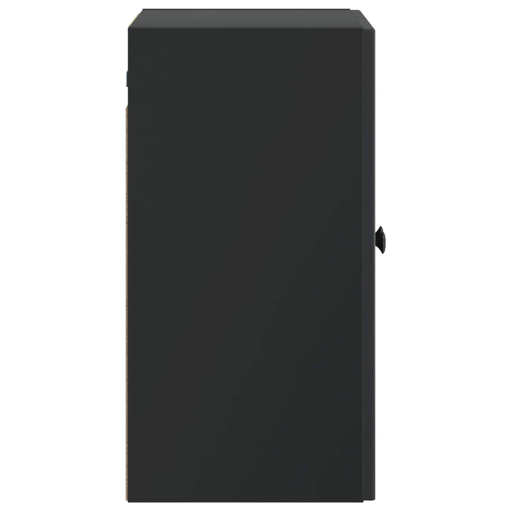 Wandschrank Schwarz 59 x 31 x 60 cm Holzwerkstoff