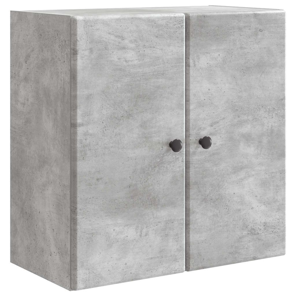 Wandschrank Betongrau 59 x 31 x 60 cm Holzwerkstoff