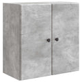 Wandschrank Betongrau 59 x 31 x 60 cm Holzwerkstoff