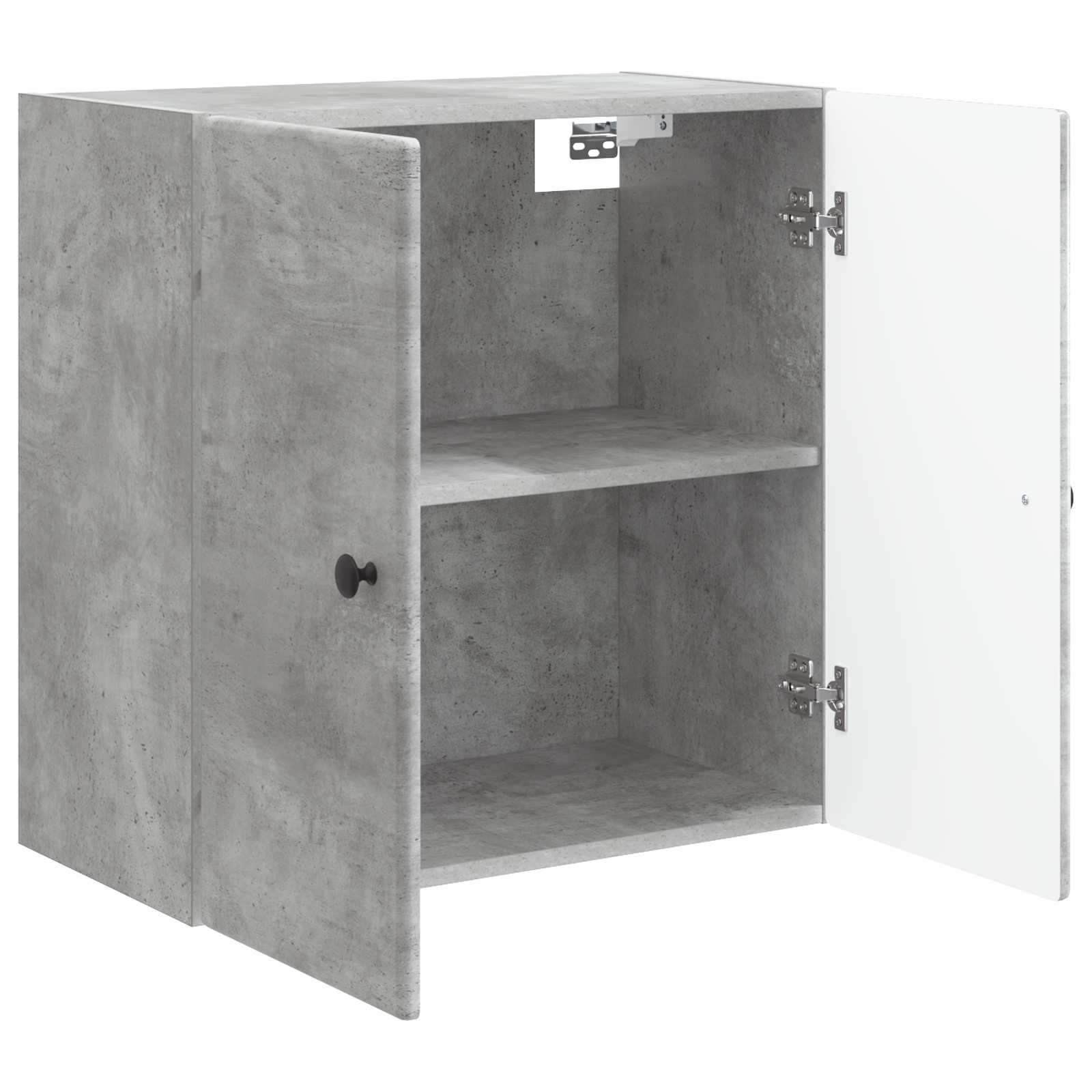 Wandschrank Betongrau 59 x 31 x 60 cm Holzwerkstoff