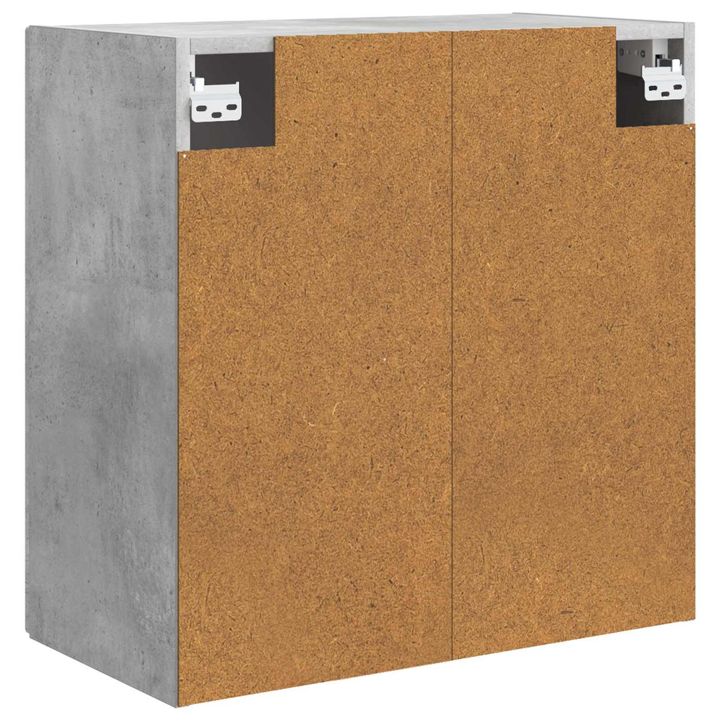Wandschrank Betongrau 59 x 31 x 60 cm Holzwerkstoff