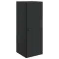 Wandschrank Schwarz 33 x 34,5 x 90 cm Holzwerkstoff