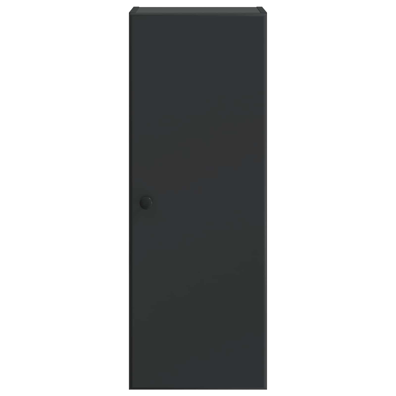Wandschrank Schwarz 33 x 34,5 x 90 cm Holzwerkstoff