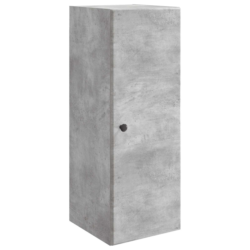 Wandschrank Betongrau 33 x 34,5 x 90 cm Holzwerkstoff