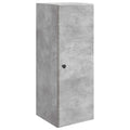 Wandschrank Betongrau 33 x 34,5 x 90 cm Holzwerkstoff