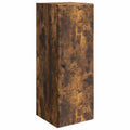 Wandschrank Geräucherte Eiche 33 x 34,5 x 90 cm Holzwerkstoff