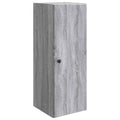 Wandschrank Grau Sonoma 33 x 34,5 x 90 cm Holzwerkstoff