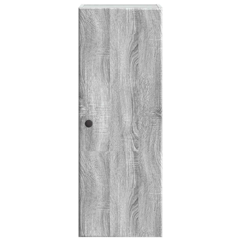 Wandschrank Grau Sonoma 33 x 34,5 x 90 cm Holzwerkstoff