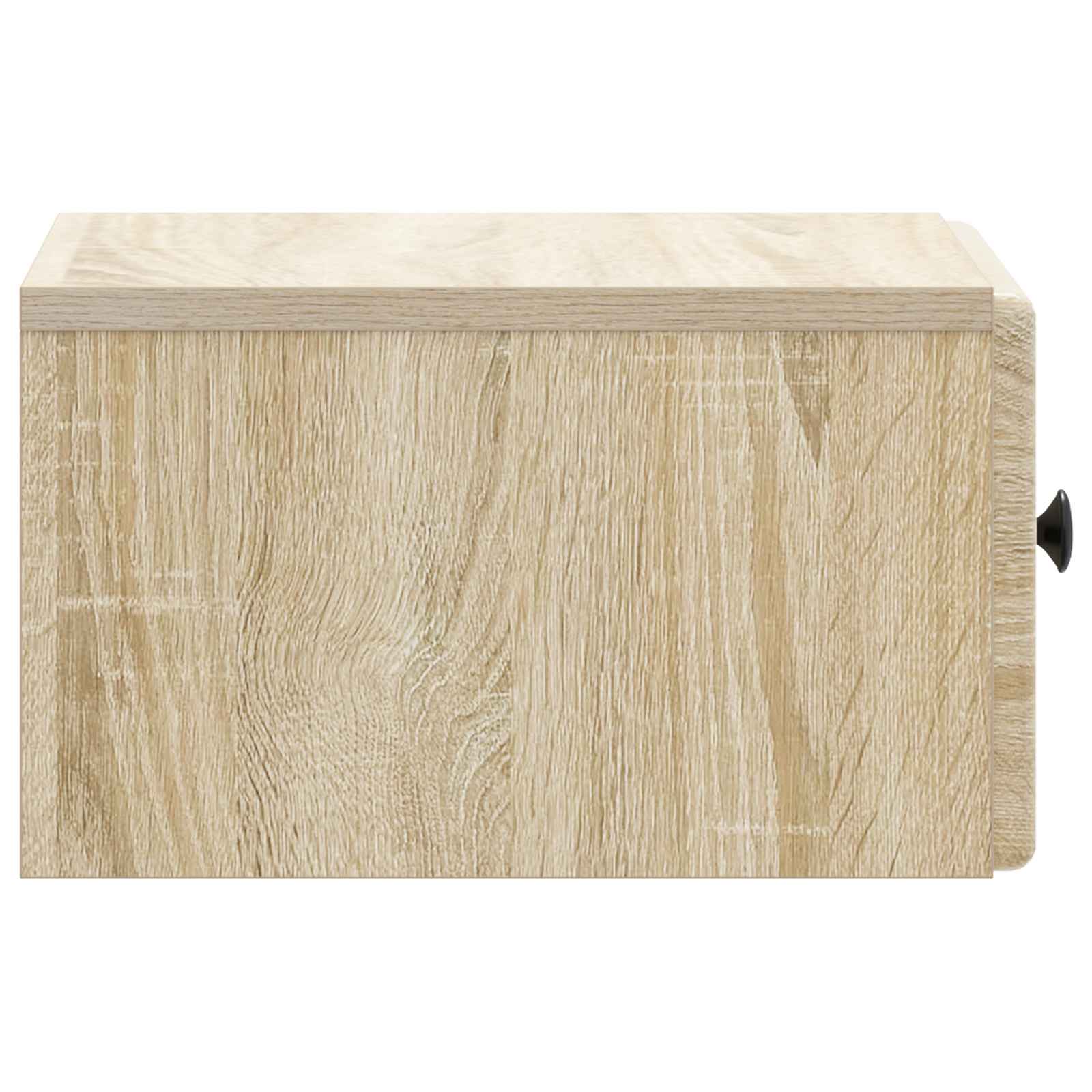 Wandmontierter Nachttisch Sonoma-Eiche 34,5 x 33 x 20 cm